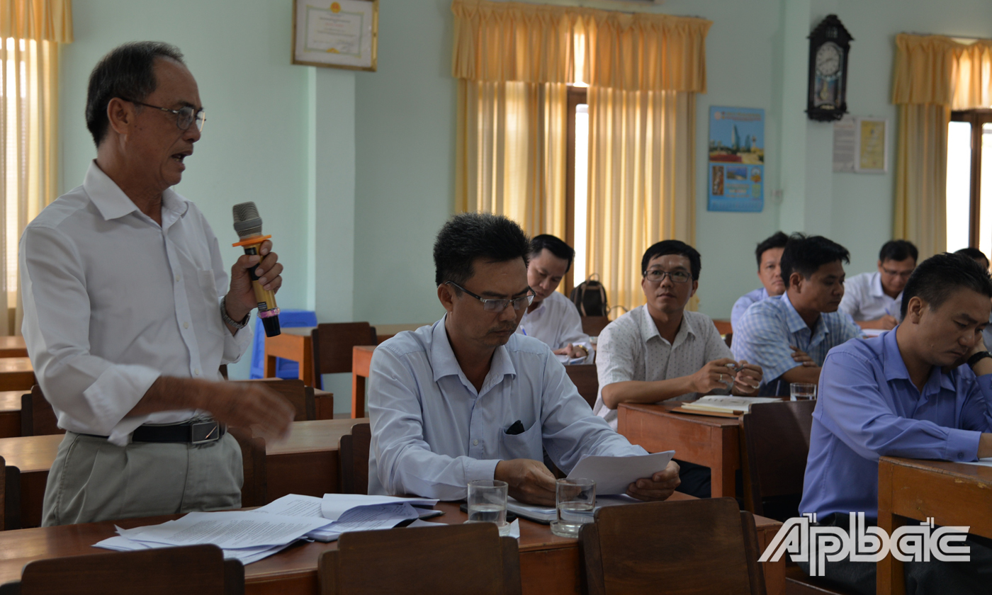Các doanh nghiệp có ý kiến