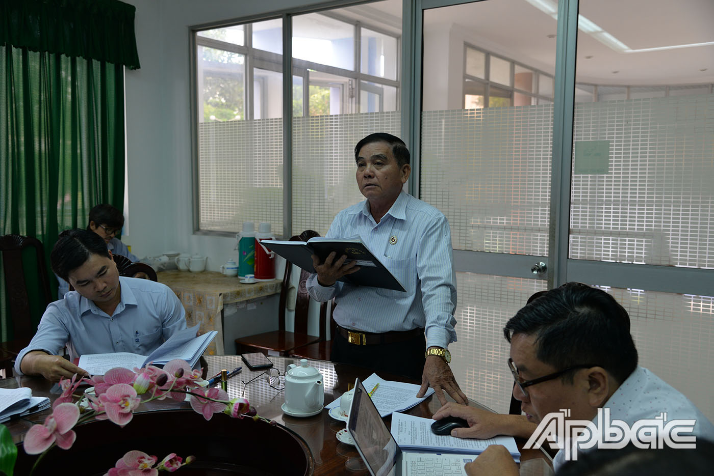 Đại biểu phát biểu tại hội nghị