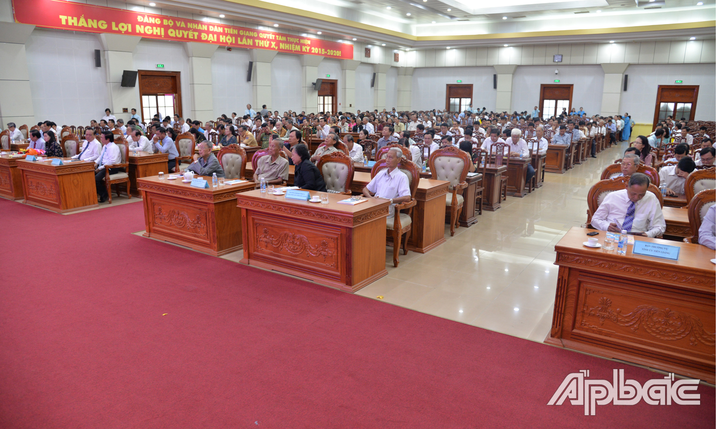 Quang cảnh buổi lễ kỷ niệm