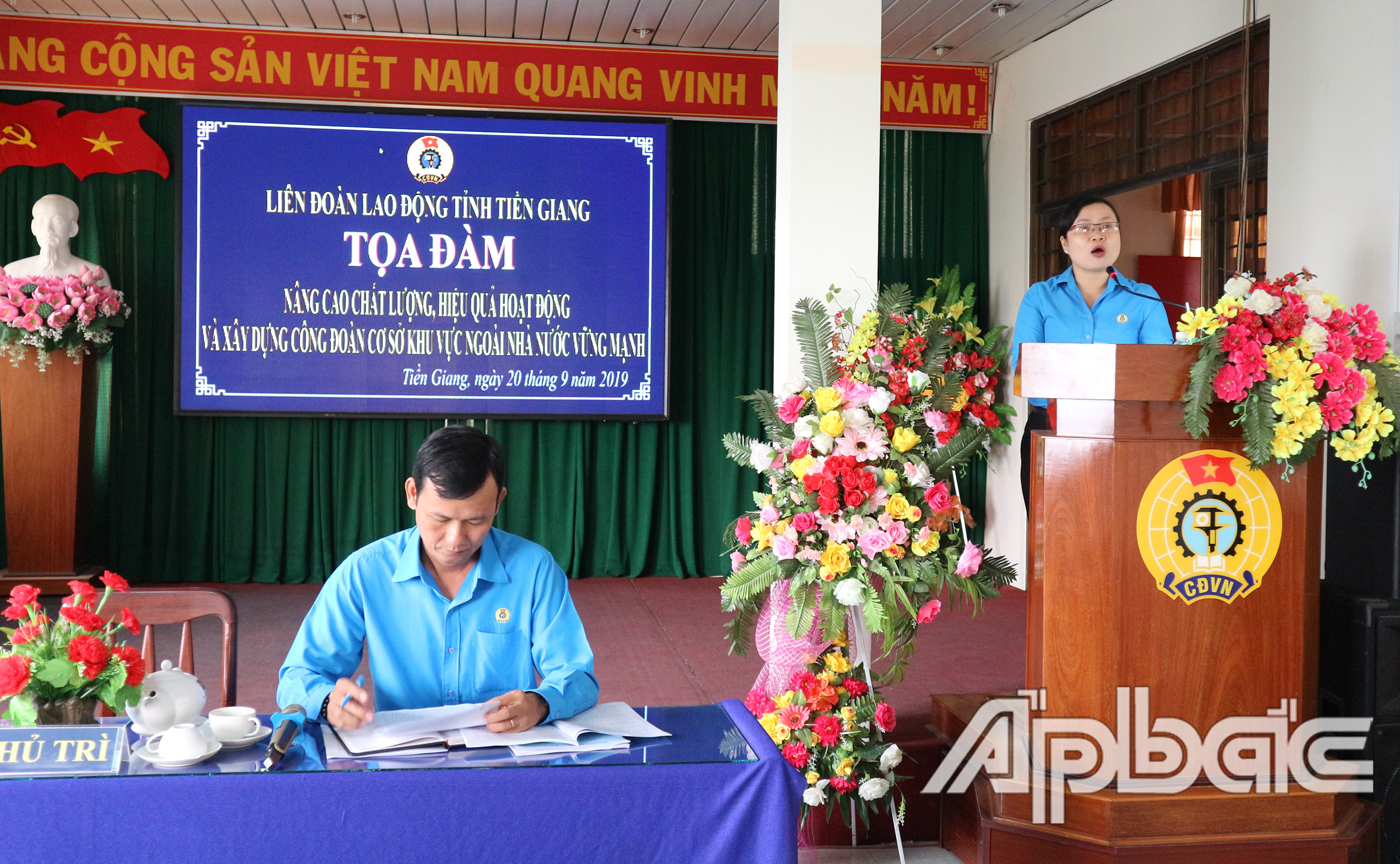 Quang cảnh buổi tọa đàm