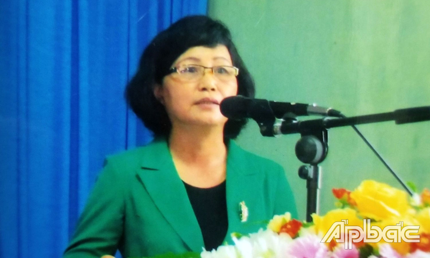 Chị Phan Thị Hồng Điệp.