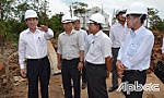 Chủ tịch UBND tỉnh kiểm tra tiến độ xây dựng nông thôn mới