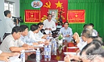 Kiểm tra công tác xây dựng nông thôn mới ở huyện Cái Bè