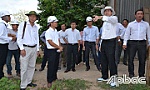Đồng chí Lê Văn Hưởng kiểm tra Dự án cao tốc Trung Lương - Mỹ Thuận