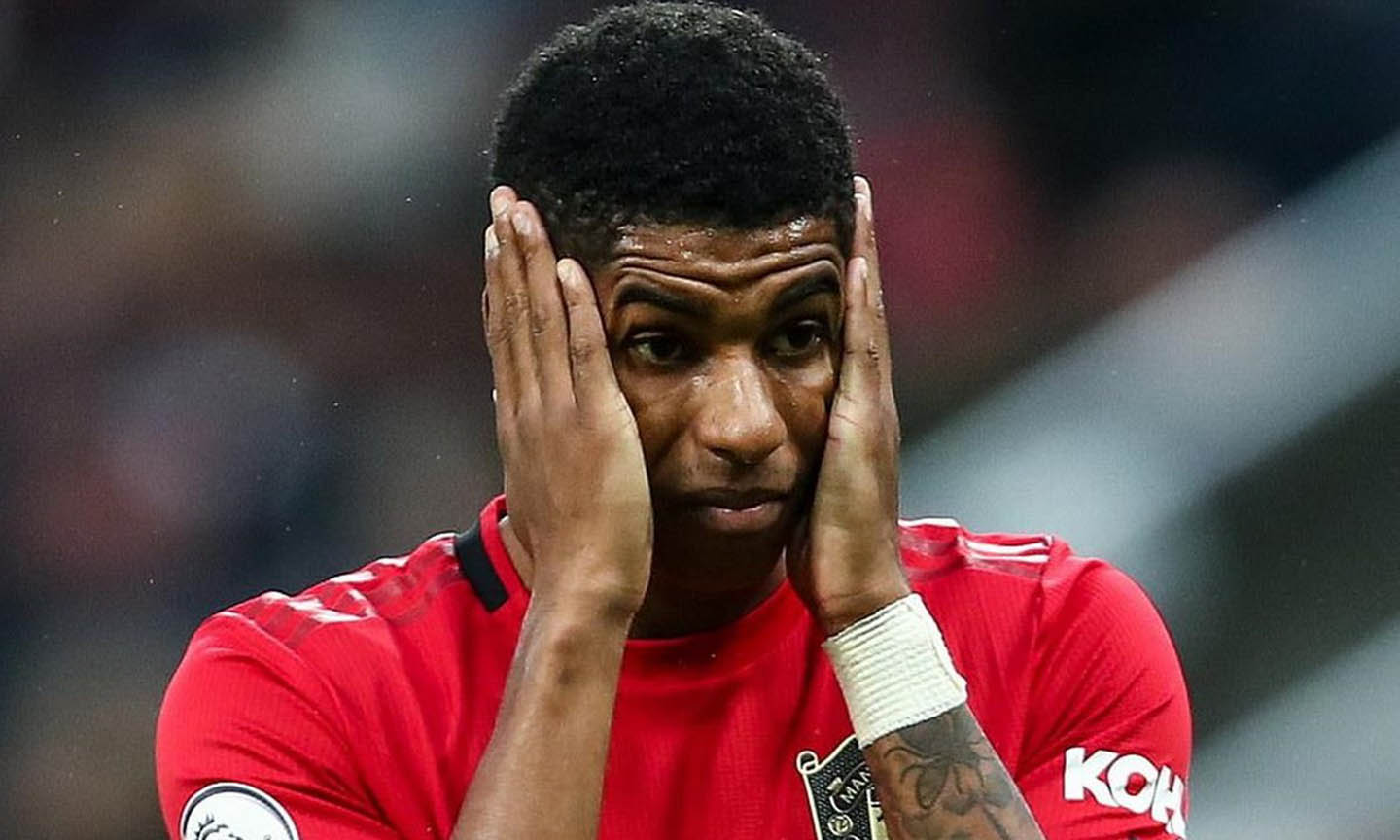 Marcus Rashford tiếp tục thi đấu mờ nhạt. (Nguồn: Getty Images)