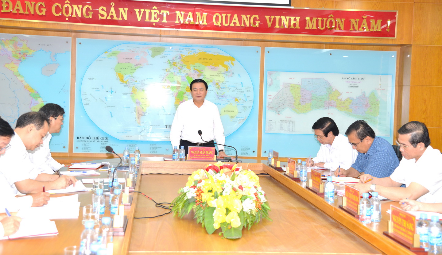 Bí thư Trung ương Đảng Nguyễn Xuân Thắng phát biểu kết luận