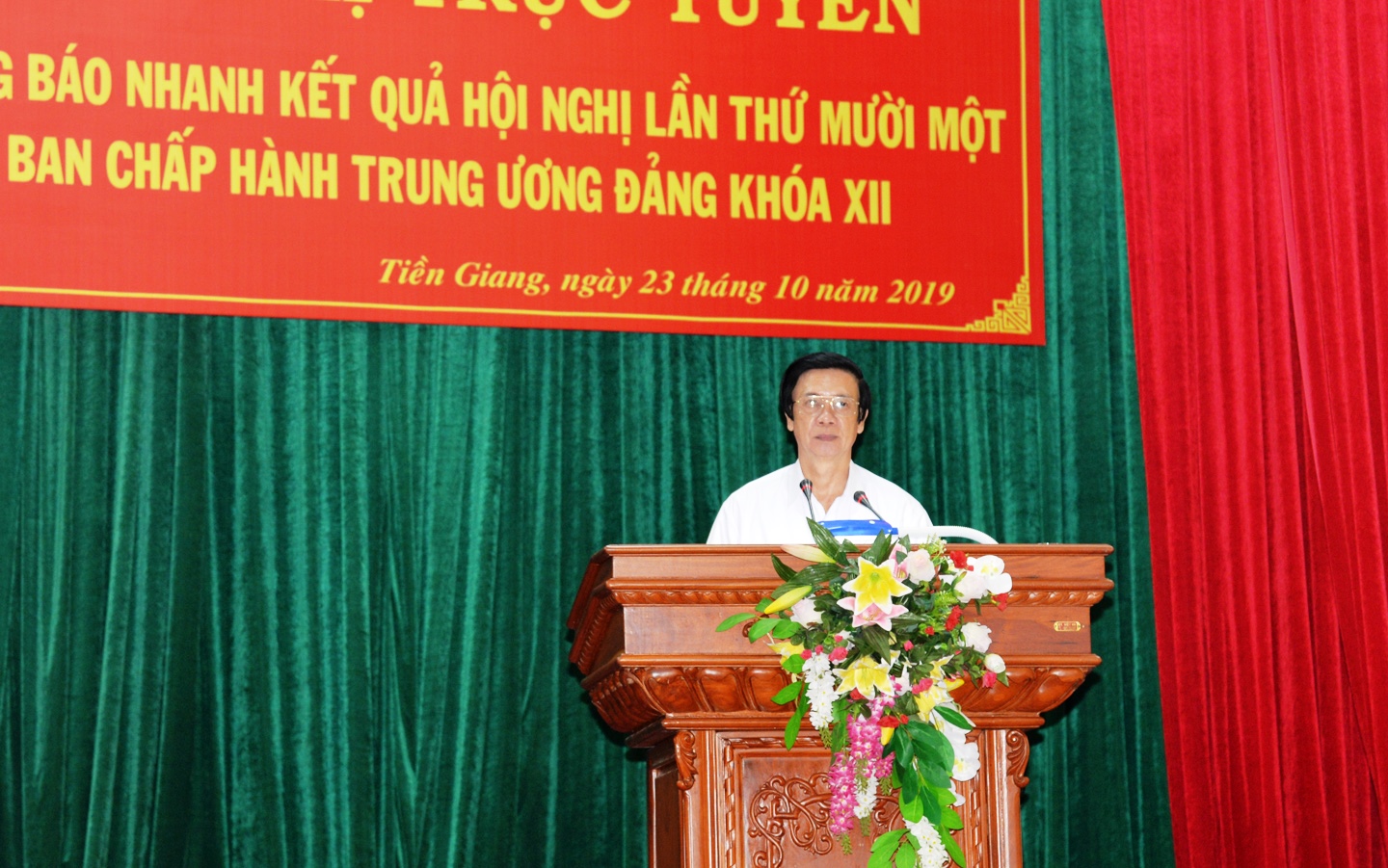 Bí thư Tỉnh ủy báo cáo nhanh kết quả hội nghị 11 của Ban chấp hành Trung ương Đảng khóa XII