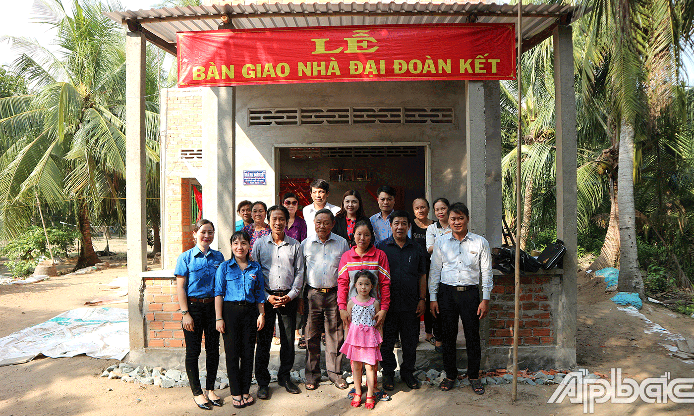 Căn nhà Đại đoàn kết của gia đình chị Diệu