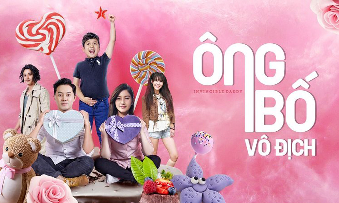 Các phim bị kiến nghị vi phạm bản quyền phim của VietContent trên 18 websites có bộ phim Ông bố vô địch 
