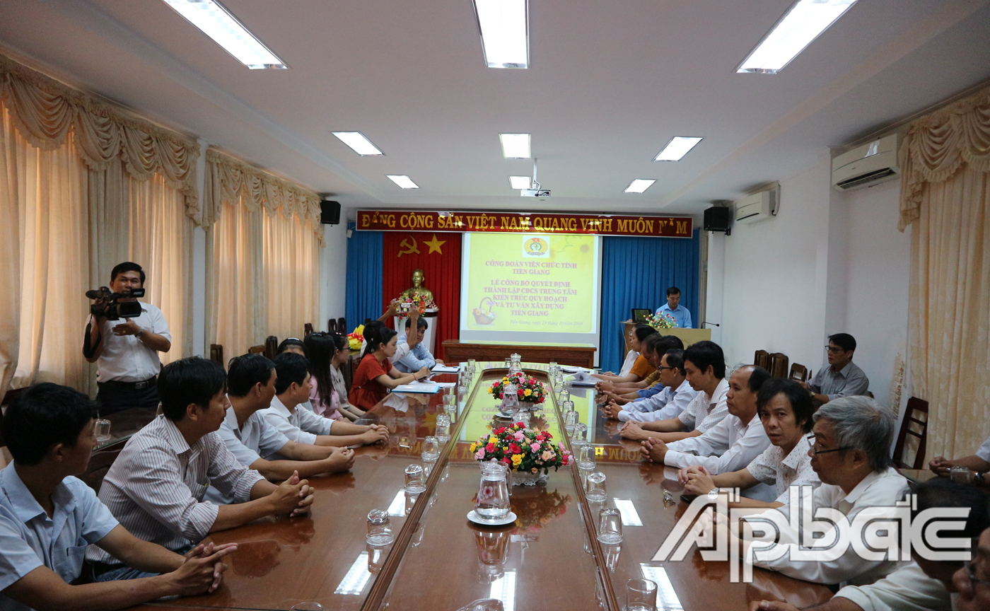 Quang cảnh buổi lễ 
