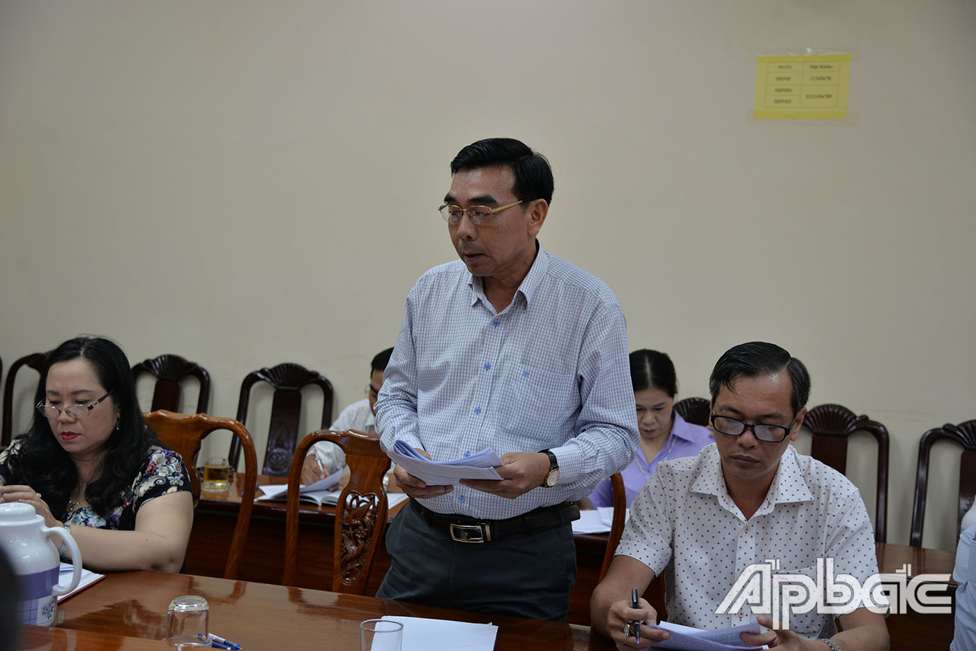Đại biểu phát biểu tại hội nghị