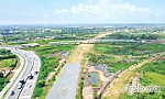 Trên công trường đường cao tốc Trung Lương - Mỹ Thuận