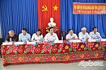 Đồng chí Nguyễn Văn Danh tiếp xúc cử tri huyện Châu Thành