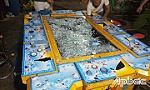 Chơi thua nhiều lần, một đối tượng đập phá máy game bắn cá