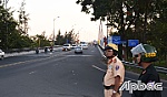 Cần chọn thời gian thích hợp khi lưu thông qua cầu Rạch Miễu