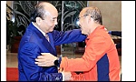 Thủ tướng Nguyễn Xuân Phúc gặp mặt các cầu thủ U22 và đội tuyển nữ Việt Nam