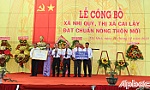 Nhị Quý ra mắt xã đạt chuẩn nông thôn mới