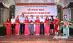 TP. Mỹ Tho: Khai mạc triển lãm ảnh và trưng bày hoa kiểng