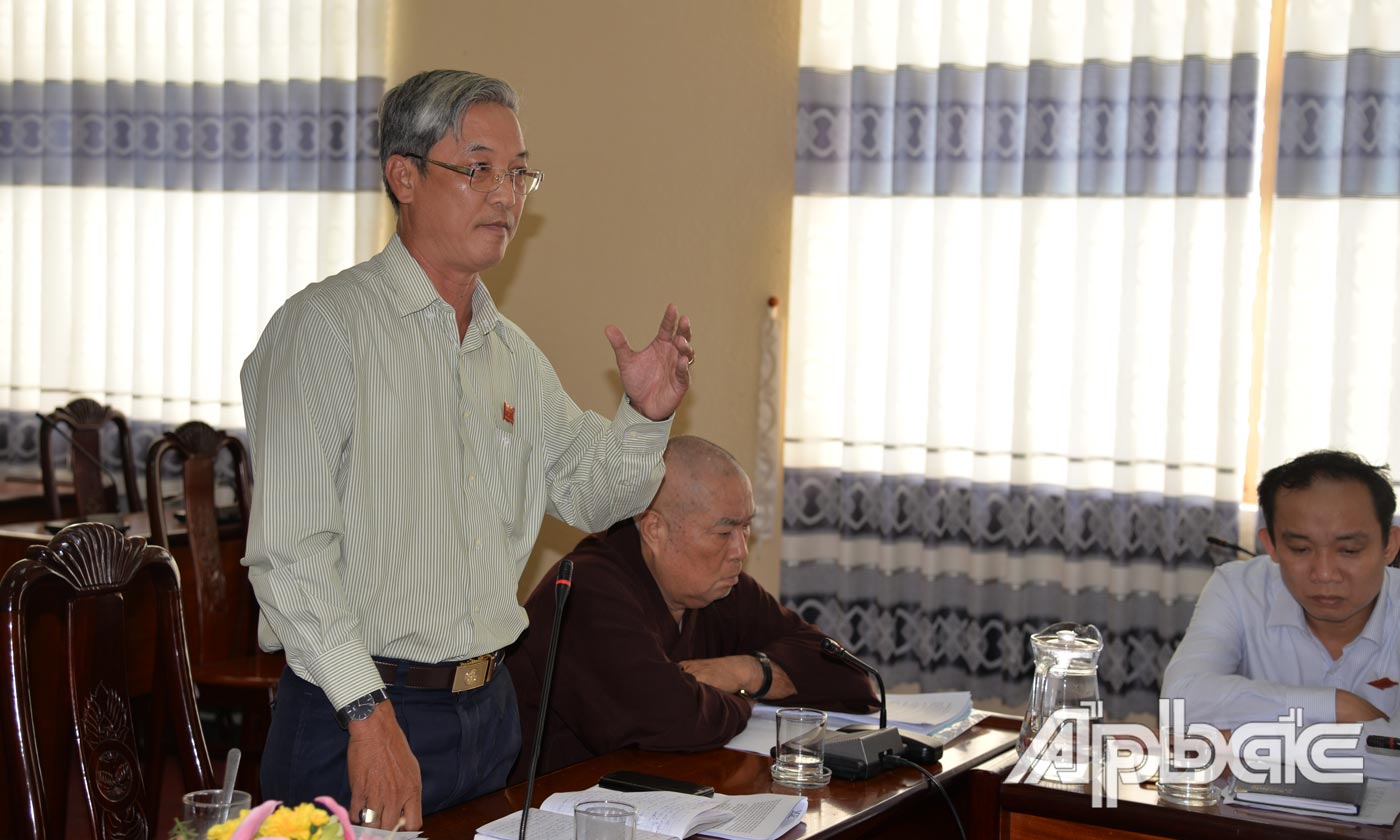 Đại biểu Huỳnh Văn Hải 