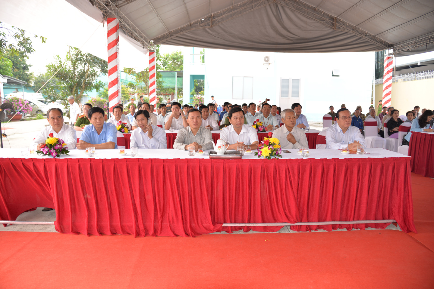 Quang cãnh buổi lễ