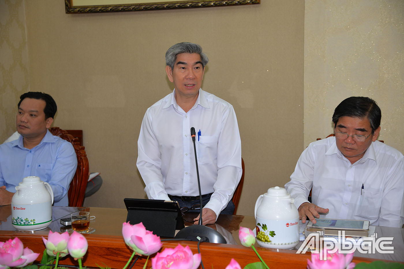 Đại biểu phát biểu tại hội nghị