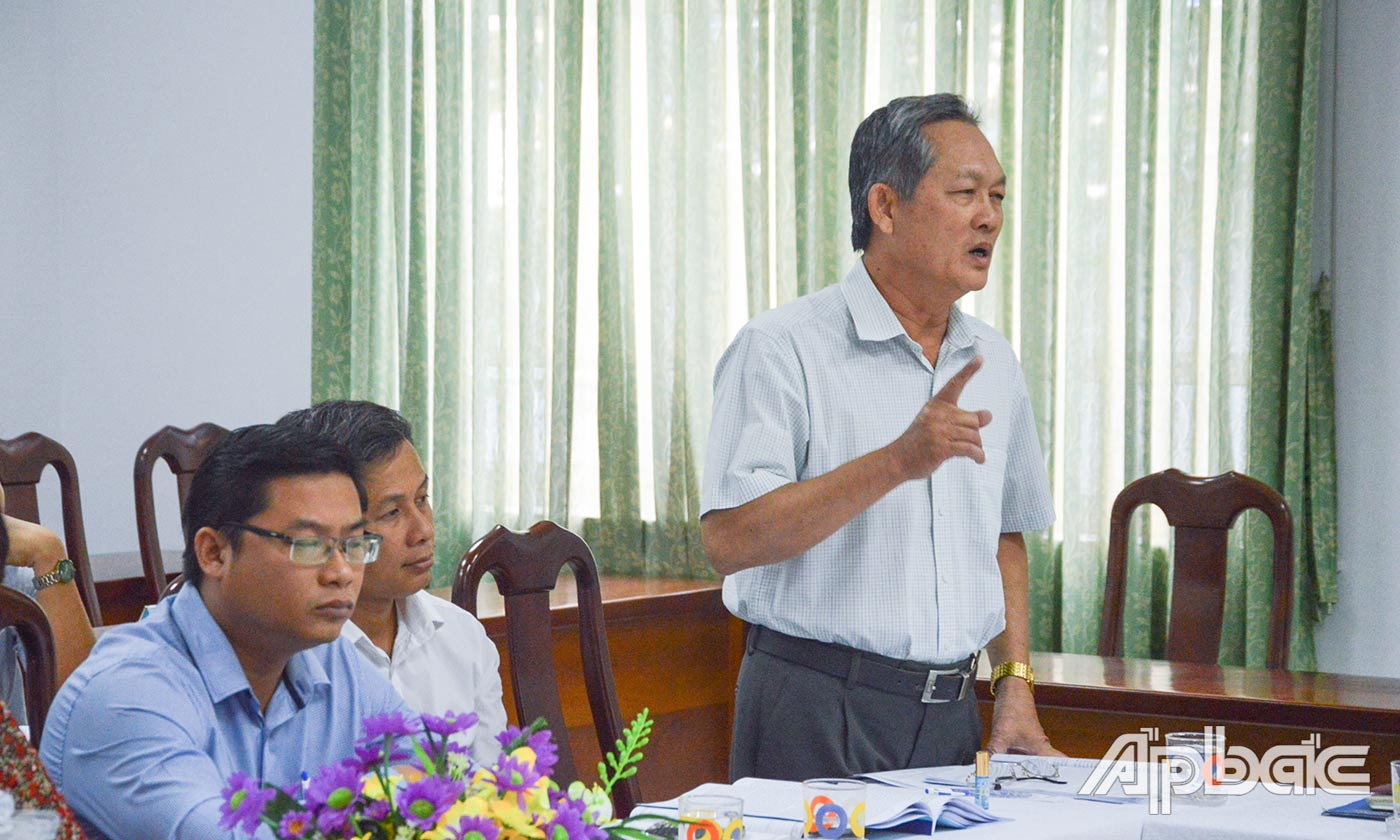 Các đại biểu tham gia thảo luận tại buổi tọa đàm.