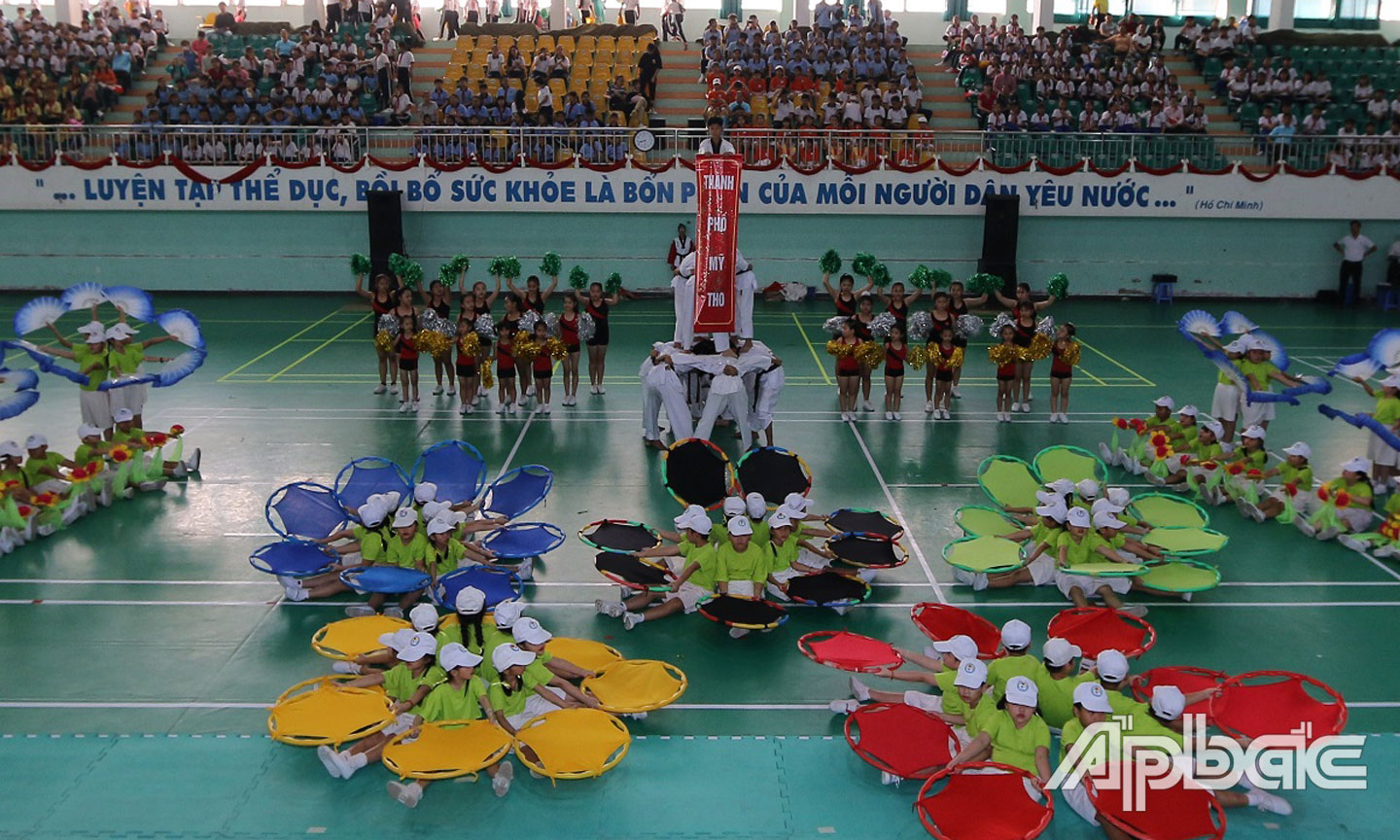 Quang cảnh lễ khai mạc.