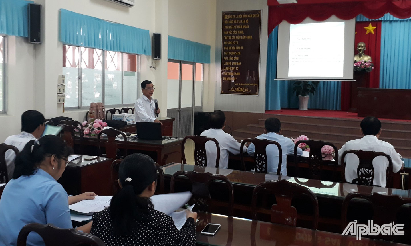 Quang cảnh hội nghị.