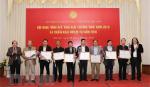 73 tác phẩm được trao Giải thưởng Văn học nghệ thuật năm 2019