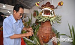 Độc đáo với nghề chưng nghi, tạo hình Hoa Quả