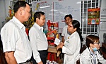 Ban ATGT tỉnh thăm, chúc tết Bệnh viện Đa khoa trung tâm tỉnh Tiền Giang