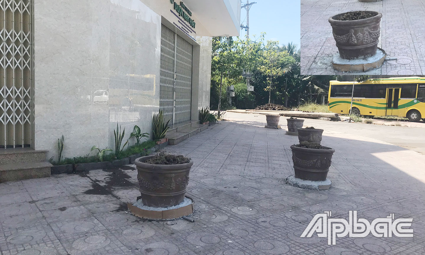 Số nhà 233 Nguyễn Công Bình ngang nhiên xây dựng trái phép.
