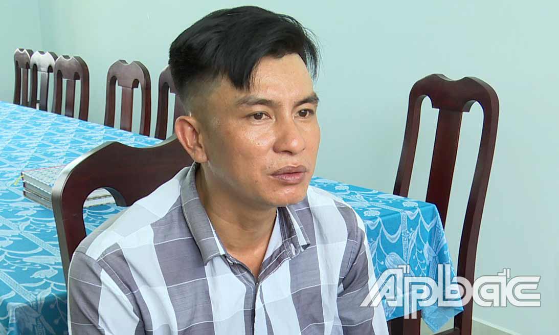 Đối tượng Trần Hữu Thọ.  Ảnh: THANH VIỆT