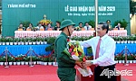130 thanh niên TP. Mỹ Tho lên đường nhập ngũ