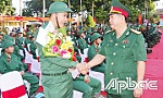 Đồng loạt các huyện, thị, thành tổ chức Lễ giao nhận quân