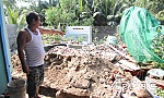 Nạo vét kinh Bình Phan gây sạt lở?