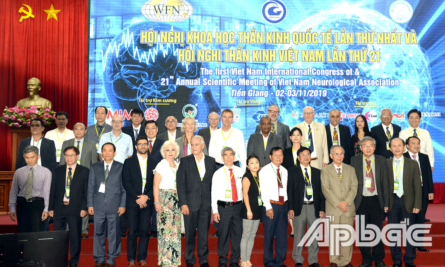 Ngành Y tế Tiền Giang đăng cai tổ chức thành công Hội nghị Khoa học Thần kinh quốc tế lần nhất và Hội nghị Thần kinh Việt Nam lần thứ 21.