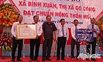 Bình Xuân: Ra mắt xã đạt chuẩn nông thôn mới