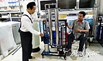 Anh thương binh sáng chế thiết bị lọc nước mặn