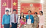 Thành lập Công đoàn cơ sở Văn phòng Đảng ủy Khối Cơ quan và Doanh nghiệp tỉnh