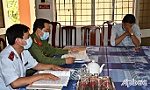 Công an làm việc với nam thanh niên tung tin sai sự thật về dịch Covid-19