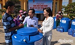 30 bồn nước nghĩa tình hỗ trợ người dân vùng hạn, mặn
