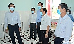 Lãnh đạo tỉnh Tiền Giang kiểm tra công tác phòng, chống dịch bệnh Covid-19