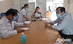 Kiểm tra công tác phòng, chống dịch Covid-19 ở huyện Chợ Gạo