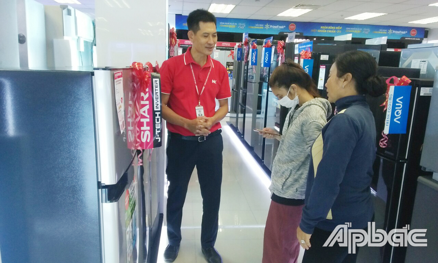 Mặt hàng điện lạnh tiêu thụ chậm so với cùng kỳ năm trước.