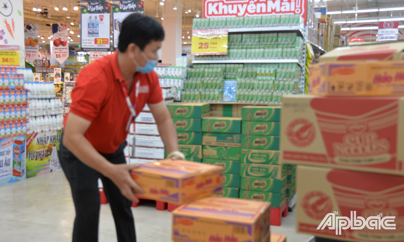 Big C Go! Mỹ Tho đảm bảo cung ứng nhu cầu tiêu dùng của người dân.