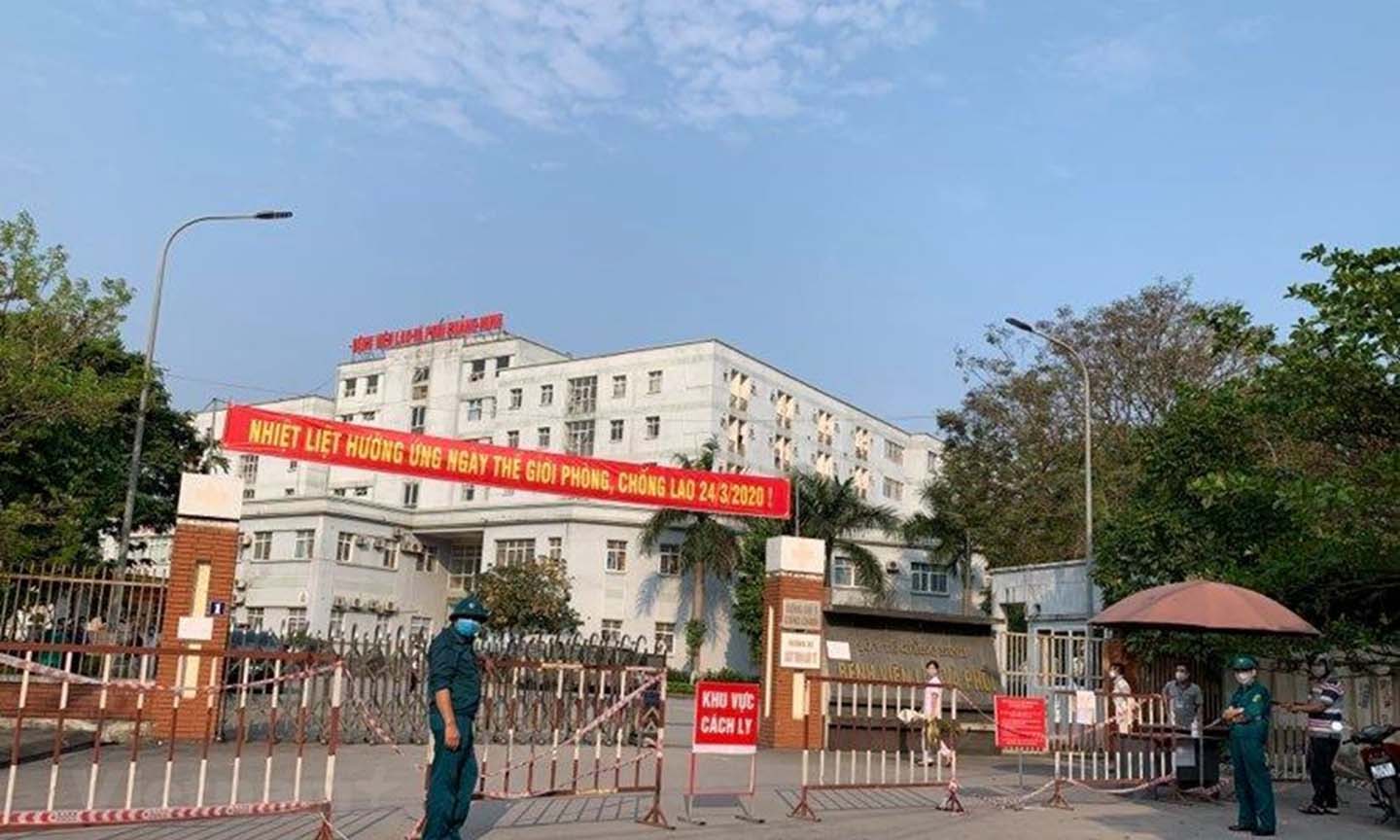 Khu vực cách ly điều trị cho bệnh nhân mắc COVID-19 tại tỉnh Quảng Ninh. (Ảnh: T.G/Vietnam+)