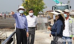 Chủ tịch UBND tỉnh Tiền Giang kiểm tra các công trình, dự án trên địa bàn tỉnh
