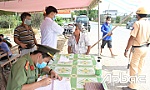 Ghi nhận tại chốt kiểm dịch y tế  phòng, chống dịch Covid -19