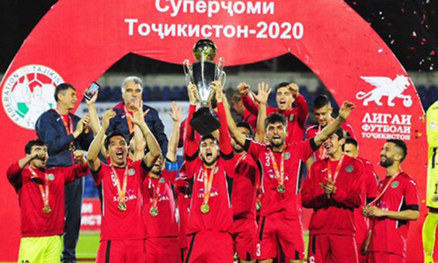 Istiklol nâng Siêu cúp Tajikistan. Ảnh: AFC.com 